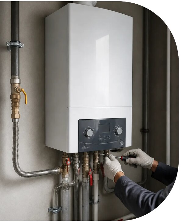 Профессиональный монтаж газового котла в Ялте под ключ